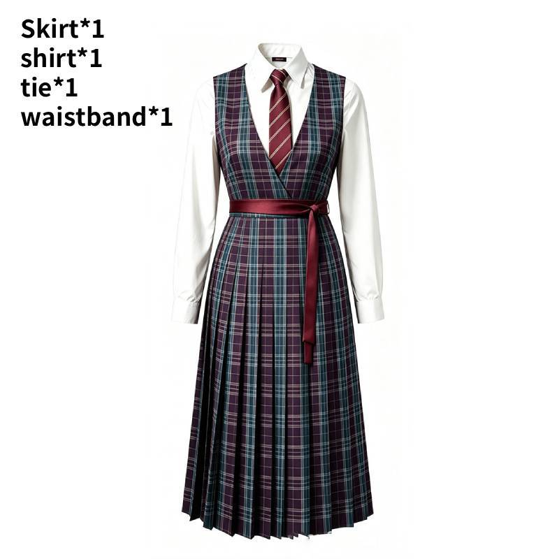 Hermione School Uniform Skirt Flying Costume For Cosplay Halloween