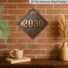 2D Flat, 1pc Vintage 2030 Limited Edition Collectible Wall Sign - Aluminum Metal Retro Plaque Suitable for Office, Cave & Study - Rare Decoration for