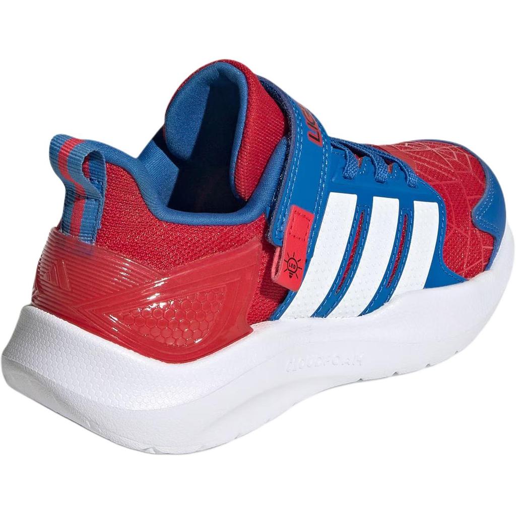 MARVEL x Adidas LIGHTORAMA Детские беговые кроссовки Синие Красные Детские JR2334