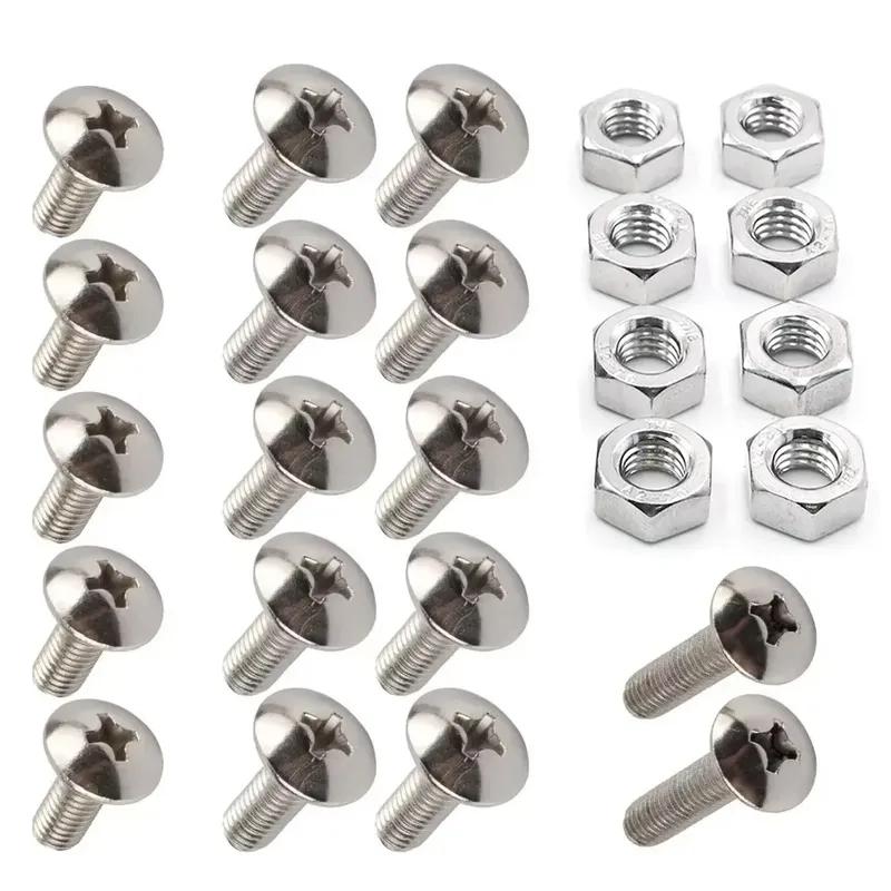 25 pcs Fender Bolt Nut Installation Kit for Yamaha Banshee 350 1987-2006