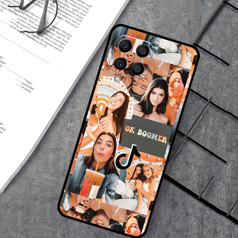 Charli D'Amelio Case For Samsung Galaxy M55 M31 M13 M11 M12 M14 M15 M06 M16 M36 M56 M53 M32 M52 M35 M34 M54