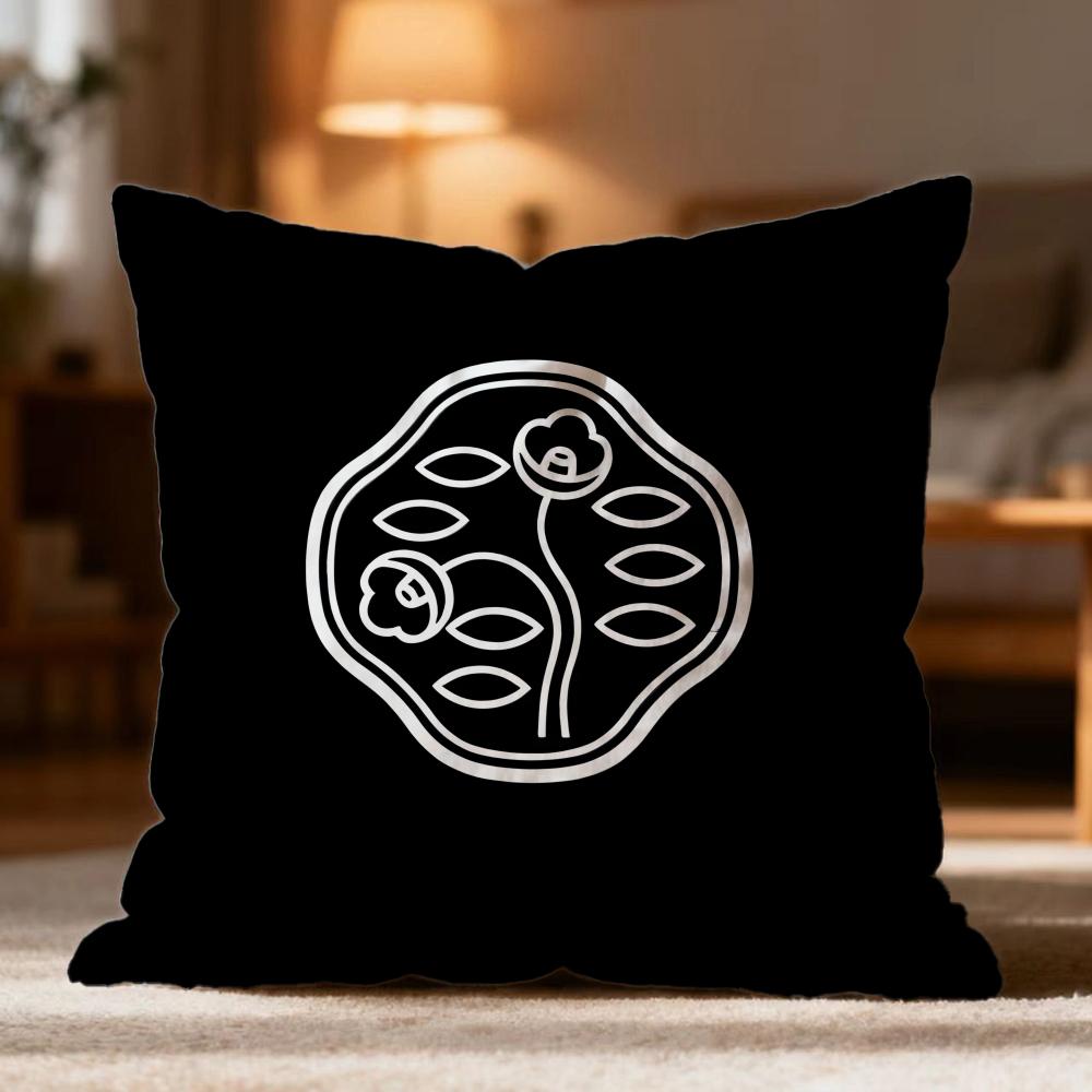 Hot S-Sshiseidoer Cushion Cover Soft Washable Pillow Case Multi-Scene for Couch Bed Travel Office Use