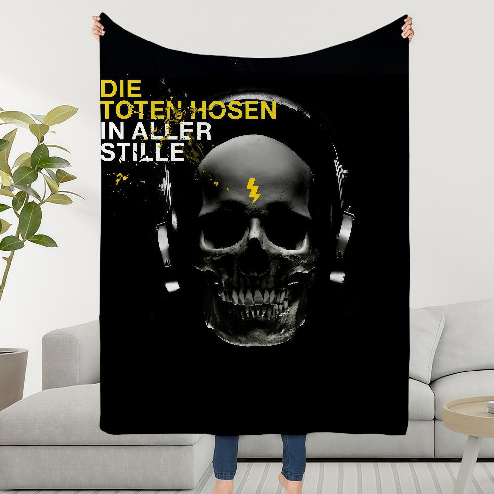 Плед Thoten Hosen Покрывало Группа Супер Уютный Плюшевый Рок Гостиная Диван Альбомы Диван Детские Подарки на День Рождения