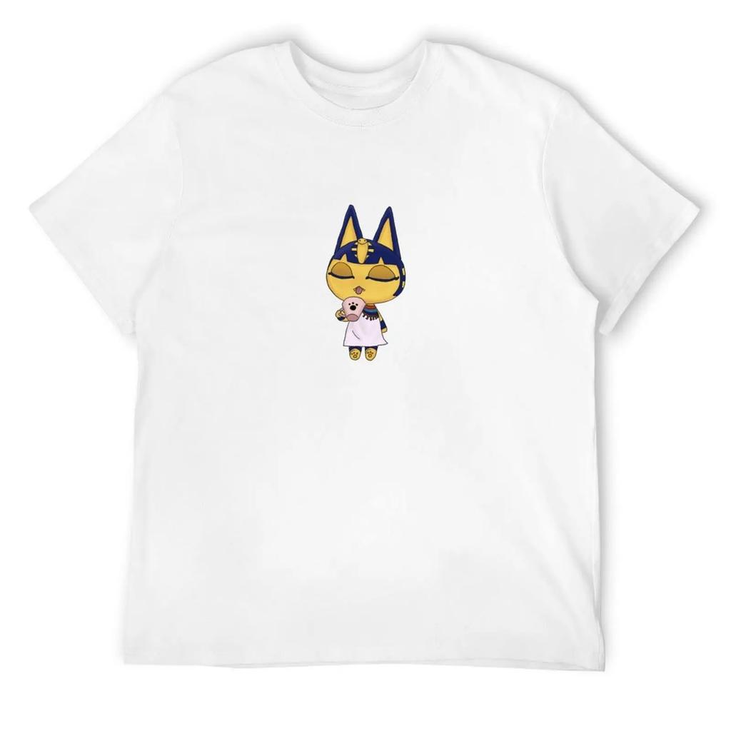 Футболка Ankha Teatime, быстросохнущая, быстросохнущая блузка, индивидуальная компрессионная рубашка для мужчин