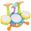 Музыкальные инструменты Игрушки барабаны Дети Раннее обучение Обучающие электронные игрушки барабаны Набор Желтый