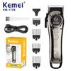 Kemei KM-1708 Профессиональная Электрическая Машинка для Стрижки Волос Парикмахерская Перезаряжаемая Триммер для Волос Бритва для Бороды Беспроводная Мужская Машинка для Стрижки Волос