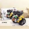 Classic Movie Walle Eva Robot Building Block Set Assembly Model MOC Educational Toy Brick Assembly Gift For Kids And Adults