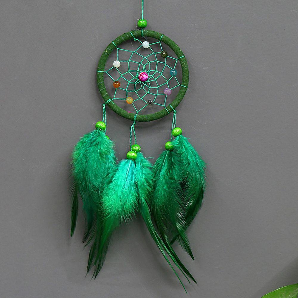Ornament Feather Dreamcatcher Car Pendant Wind Chimes Dream Catcher Car Hanging Hanging Ornaments