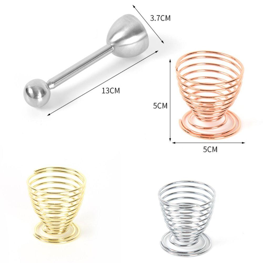 Нержавеющая сталь Яичная скорлупа Открывалка Практичный многофункциональный Яичный Верхний Яичный Резак Креативный Яичный Разломчик Разделитель Вареные Яйца