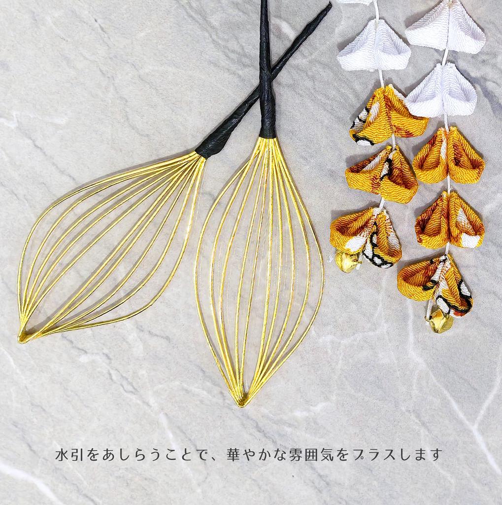 Барамоли Украшение для волос Популярный японский плетеный шнур для пинг-понга с оранжевым украшением ZH001 Сити-Го-Сан, Цумами-дзаику (753), Взросление