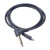 Кабель-переходник 100см Type C на 6,35мм стерео, соединительный шнур USB C на 1/4 дюйма, провод для динамиков, черный