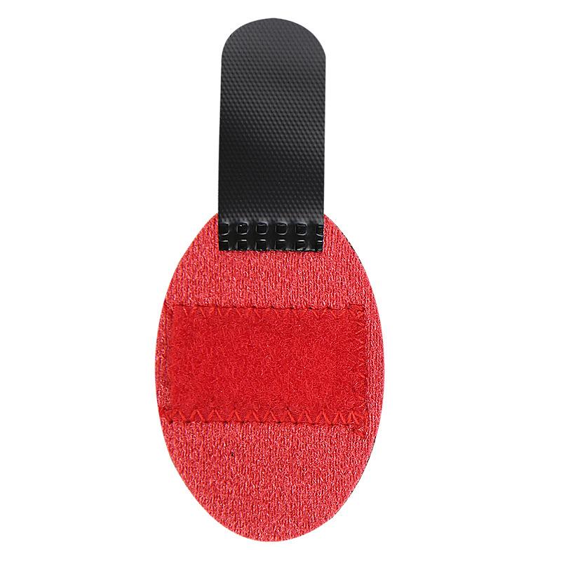 Регулируемая шина для пальца с застежкой на липучке, алюминиевой поддержкой и съемным протектором