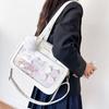Сумка через плечо для женщин из искусственной кожи Itabag Прозрачная сумка JK Tote Сумка-тоут Сумки Ita bag Crossbody Сумка