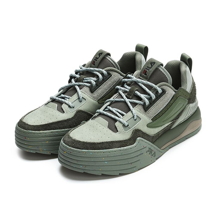 Fila Pala Повседневные Удобные Прочные Легкие Низкие Кеды для Скейтбординга Женские кроссовки Зеленые F12W311203FSB