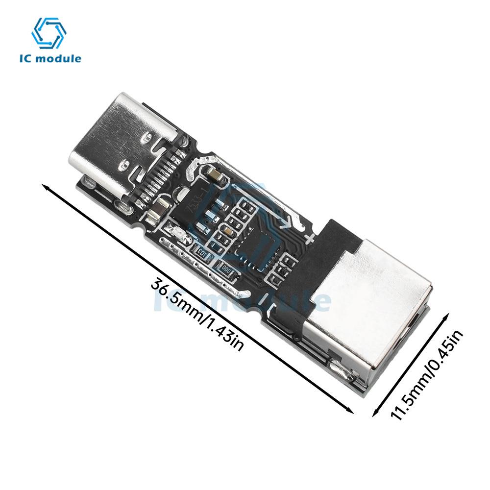 140W 5A Type C PD3.1 Fast Charge Trigger Board 28V/20V/15V/12V/9V/5V Voltage Triggers Support QC AFC FCP