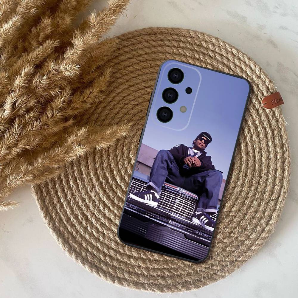 Чехол для телефона рэпера E-Eazy E для Samsung S25, S24, S21, S22, S23, S30, Ultra, S20, Plus, Fe, Lite, Note, 10, 9, 5G Черный чехол