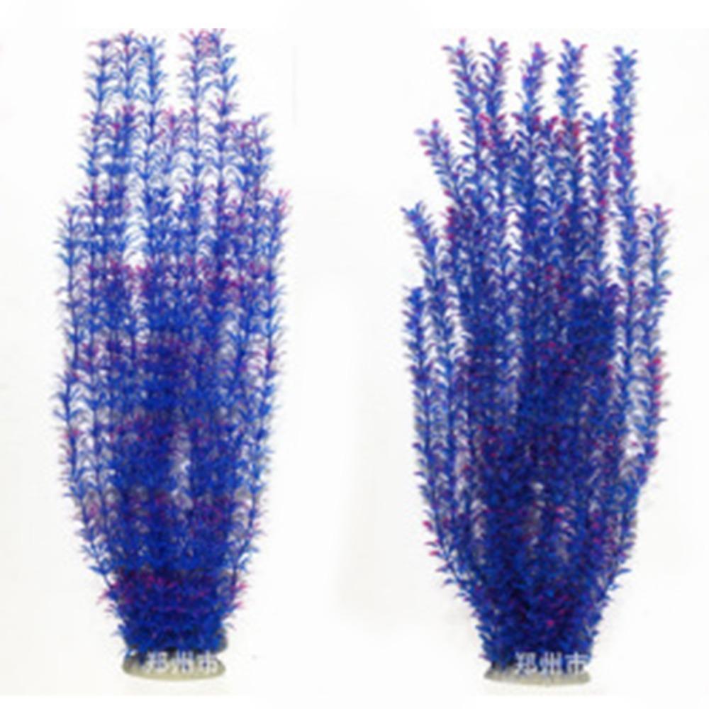 2 шт. Очень большие искусственные растения для аквариума, высокие украшения для аквариума, декор для аквариума