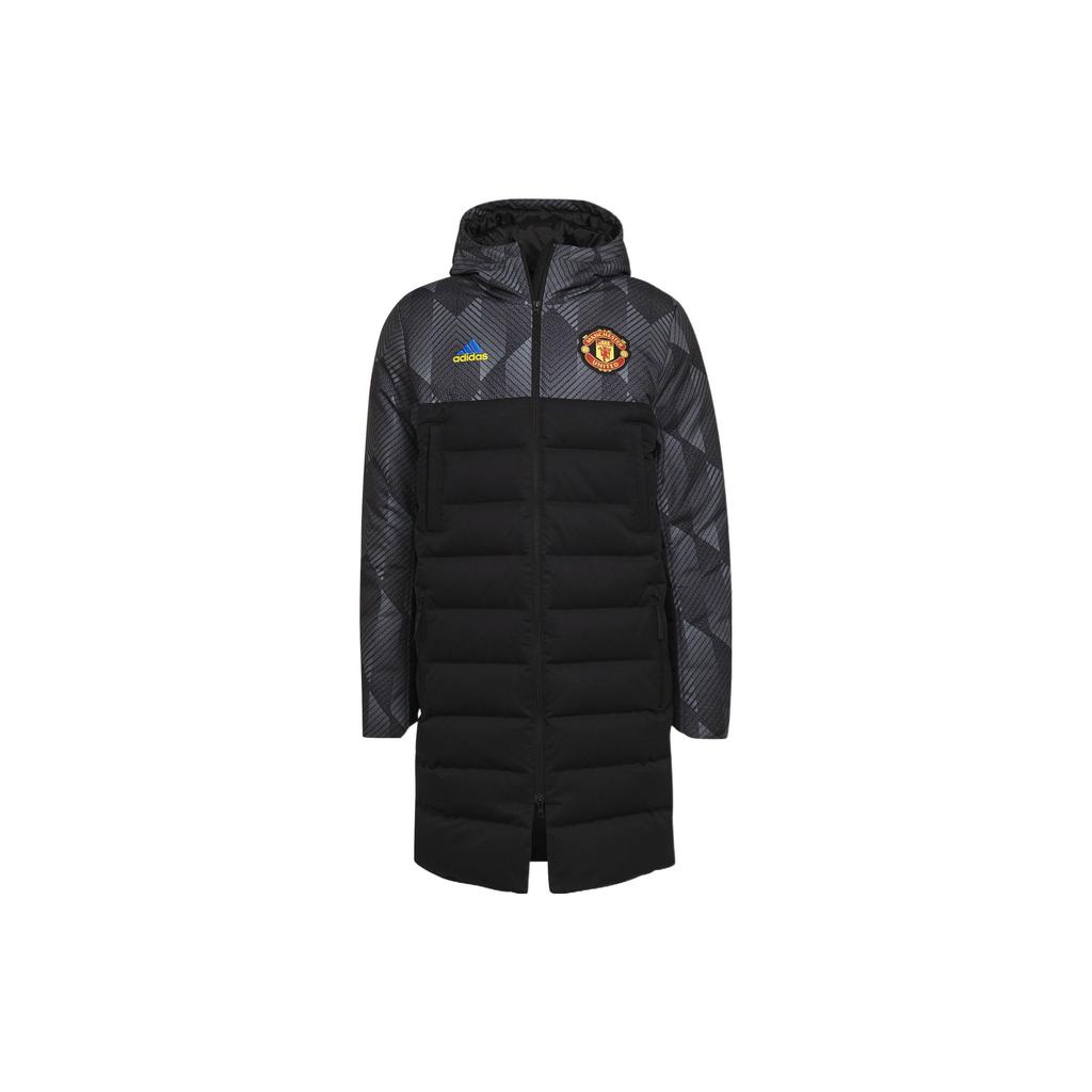 Adidas Manchester United SSP Down Jacket With Hood Men Outerwear Black GR3884