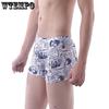 4шт Wtempo Boxer Мужское нижнее белье Короткие дышащие шорты с принтом Боксеры Сексуальные трусы