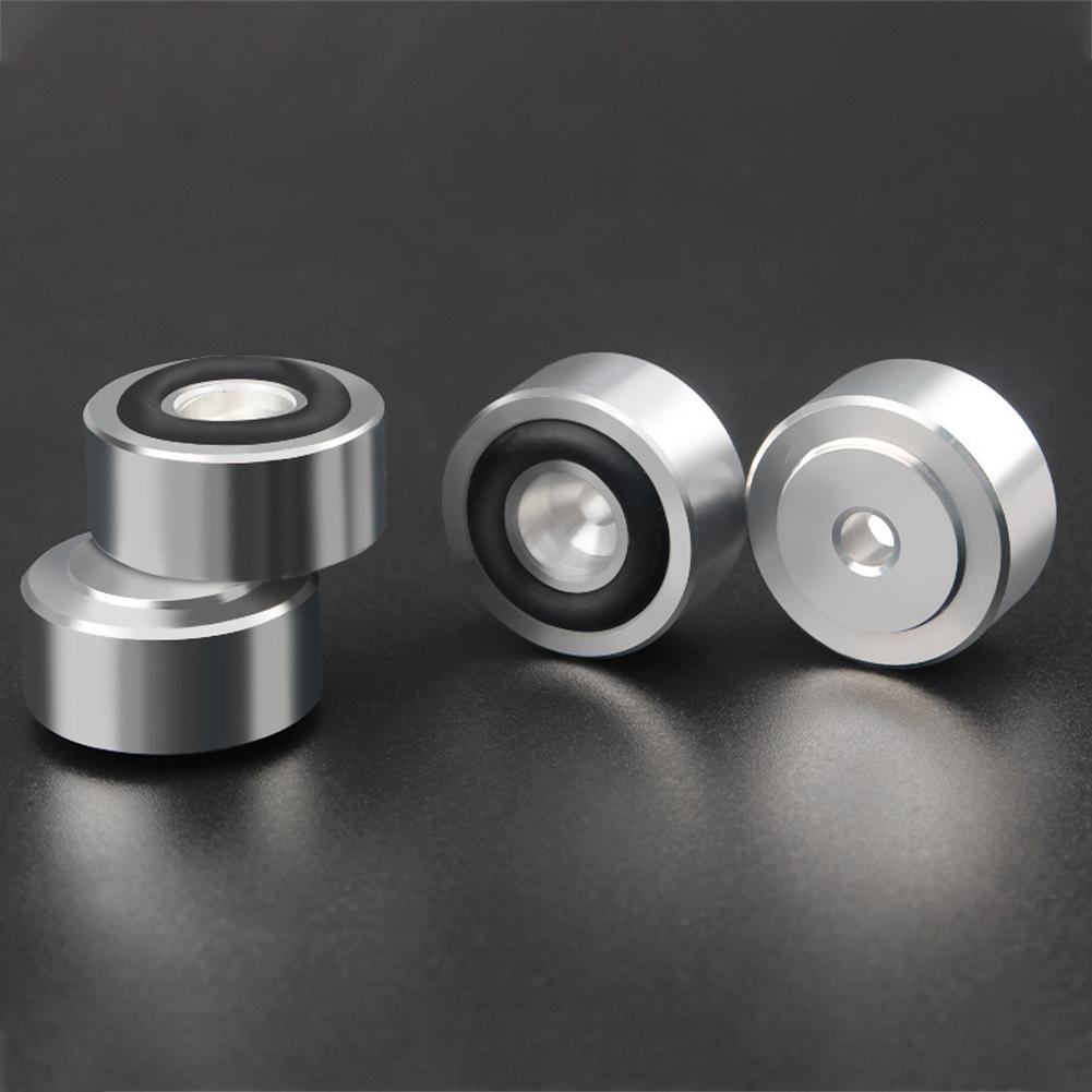 4-20PCS Speaker Spikes Stand Feet Pad Aluminum Alloy Speaker Isolation Stand Feet Pad Anti-Slip Absorb Shock Amplifier Base Feet