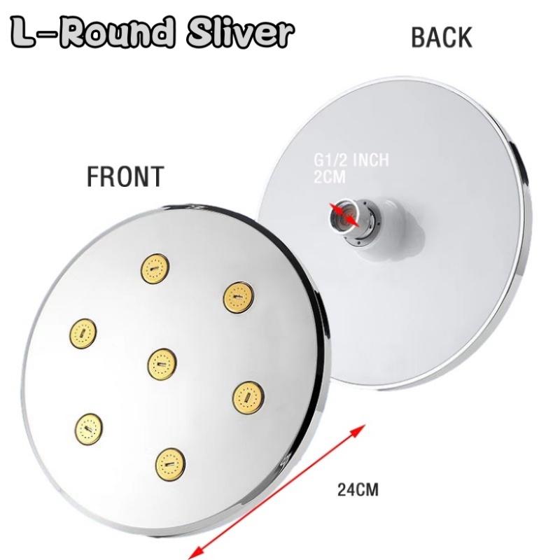 Высоконапорная лейка для тропического душа Волшебный поток воды Лейка для тропического душа Мини верхний душ Водосберегающий душ Аксессуары для ванной комнаты