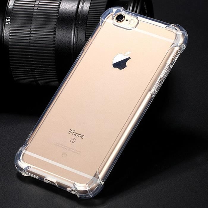 Coque Étui de Protection Renforcée Transparent pour Apple iPhone 7 Plus TP