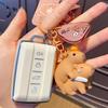 Cute Capybara Keychain Resin Doll Keyring Hanging Backpack Pendant Gifts