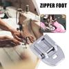 Domestic Machine Parts 7306A Presser Foot Zinc Alloy Upper Zipper Foot  Sewing Machine