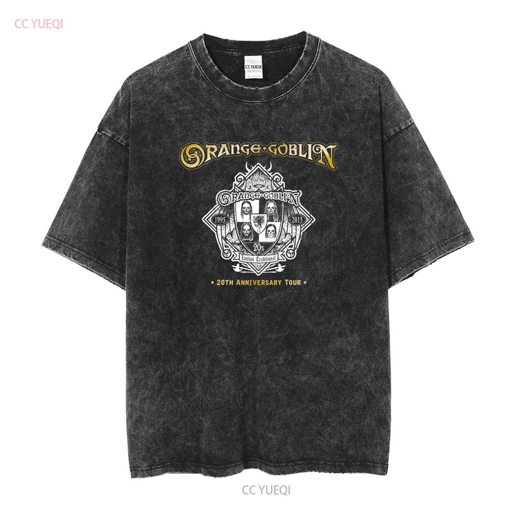 ORANGE GOBLIN Анонсируют тур в честь 20-летия S to 5XL Футболка S5286 винтажная Стирка Мягкая Стильная Удобная Универсальная Повседневная