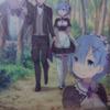[USED] Free shipping Re:ZERO artbook purchase bonus A4 clear file Re:ZERO Starting Life in Another World / Re:ZERO 21