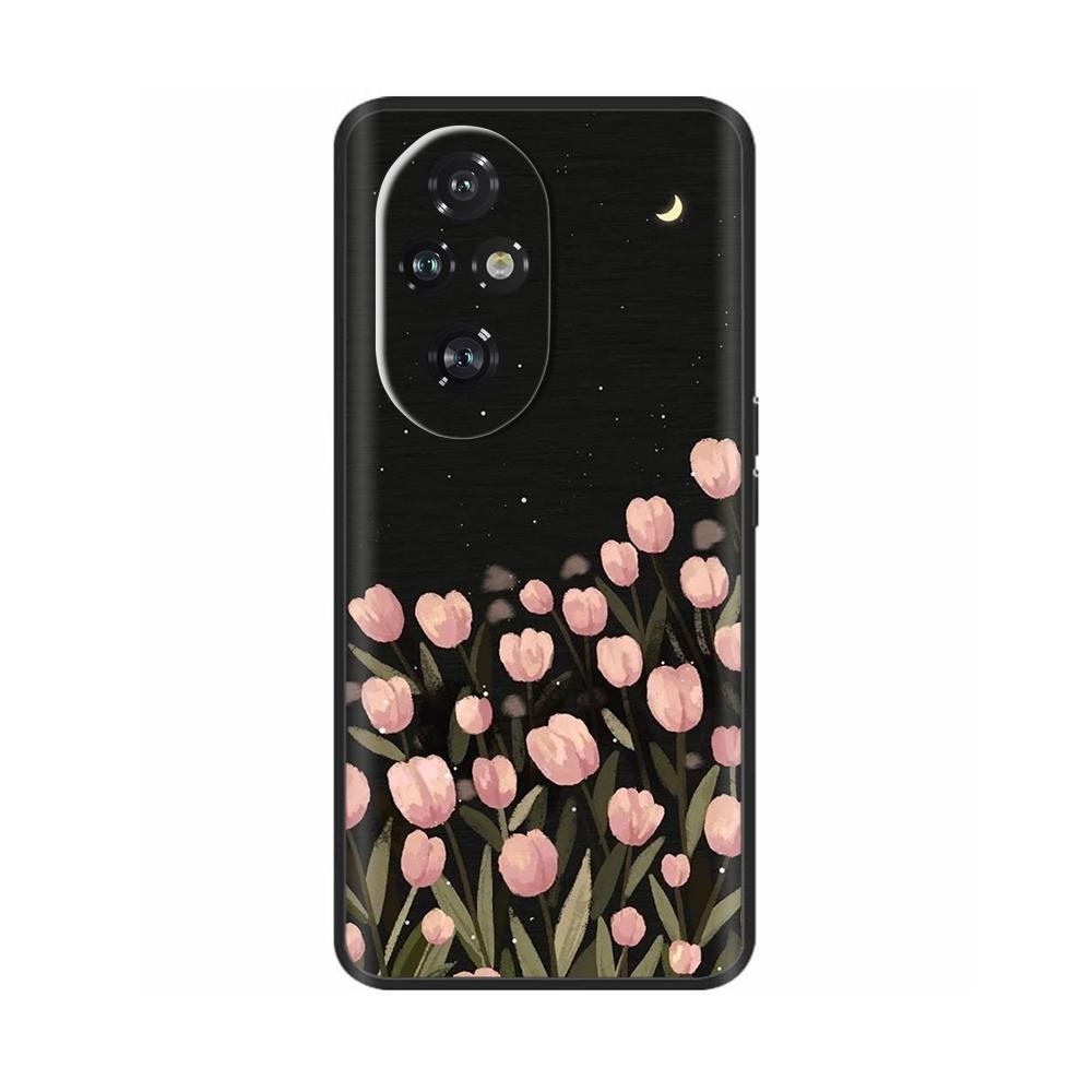 Чехол для Honor 200 Pro Мягкий Силиконовый Расписной Чехол для Телефона Для Honor 200 Pro 200 Lite Honor200 Умные Чехлы Защитная Задняя Крышка