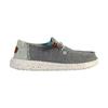 Hey Dude Wendy Heathered Slub Tropical moccasins lace-up Grey