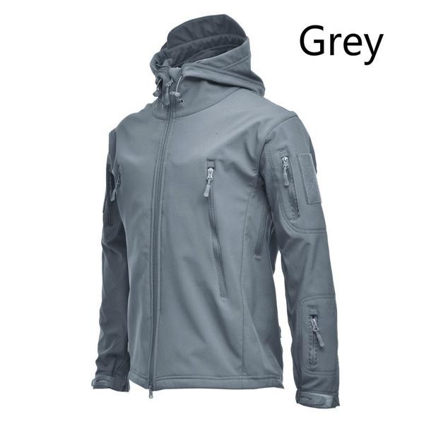 Военная тактическая уличная мягкая ветрозащитная флисовая куртка мужская армейская спортивная одежда термобелье для охоты и пешего туризма спортивные куртки с капюшоном