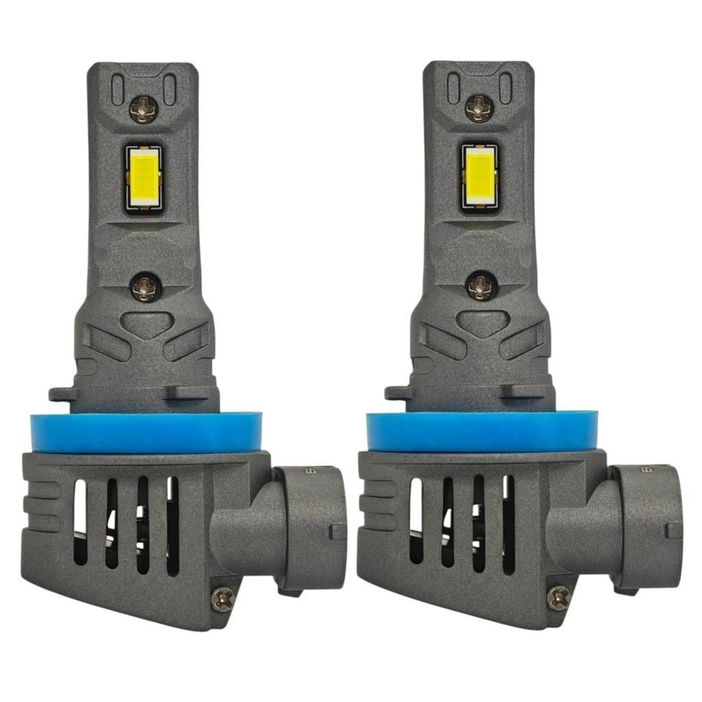 2 Pcs H8 LED Bulbs 9V-32V CANBUS CSP 8000lm Strong White Off-Road