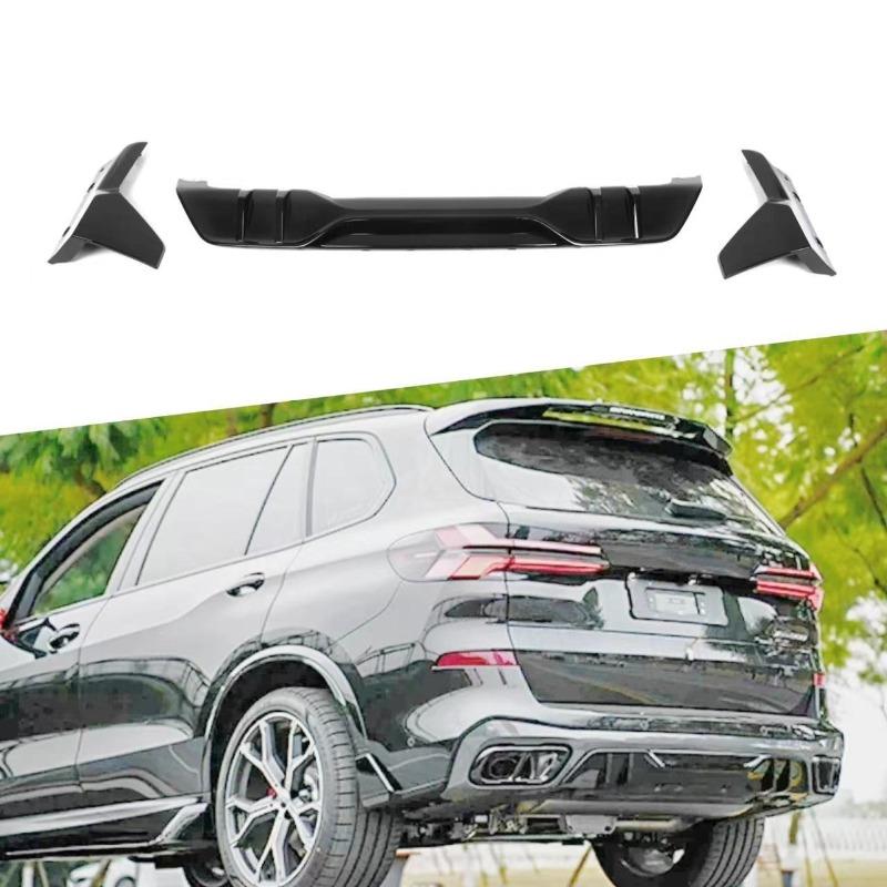 For BMW X5 G05 2019-2025 MP Style Rear Bumper Lip Diffuser 3PCS Set Rear Spoiler Splitter ABS Aggressive Upgrade Look Body Kits