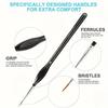 3-6 Pcs Detail Paint Brushes Set 6mm Fine Tip Brush Acrylic Watercolor Painting Professional Artist For Miniatures Face Supplies