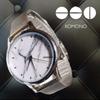 Б/У Новый KOMONO LEXI ROYALE SILVER WHITE MARBLE Женские часы Komono Lexi Royal