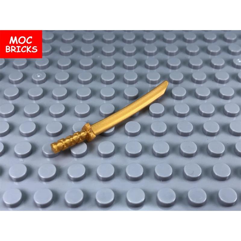 10 шт./лот MOC Кирпичи Оружие Меч Доспехи Воин Лук Стрела Образовательные Строительные Блоки Фигурки Игрушки для детей