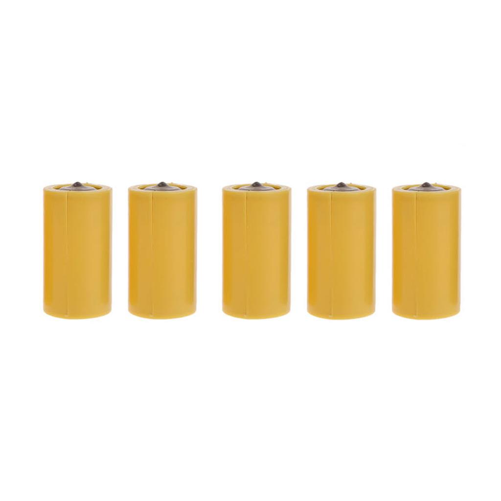 5 шт. LR14 C поддельный аккумуляторный заполнитель, сменный пустышка, корпус аккумулятора, чехол, съемный кожаный проводник для питания