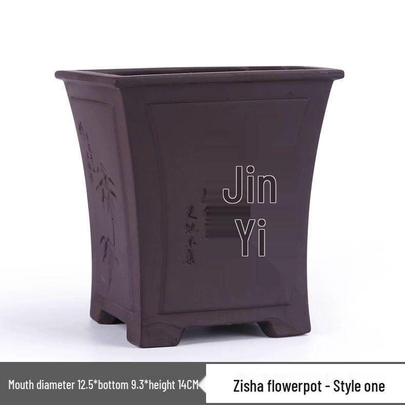 Орхидея Большой Керамический Горшок-Скала - Дышащий, Креативный Дизайн для Дома или Офиса