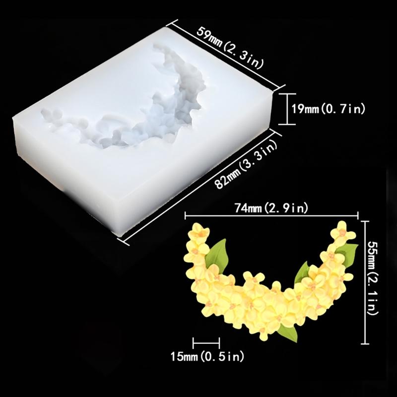 Многоразовая миниатюрная 3D силиконовая форма для десертов, шоколада и печенья, формы для украшений, ручные формы для торта из мастики