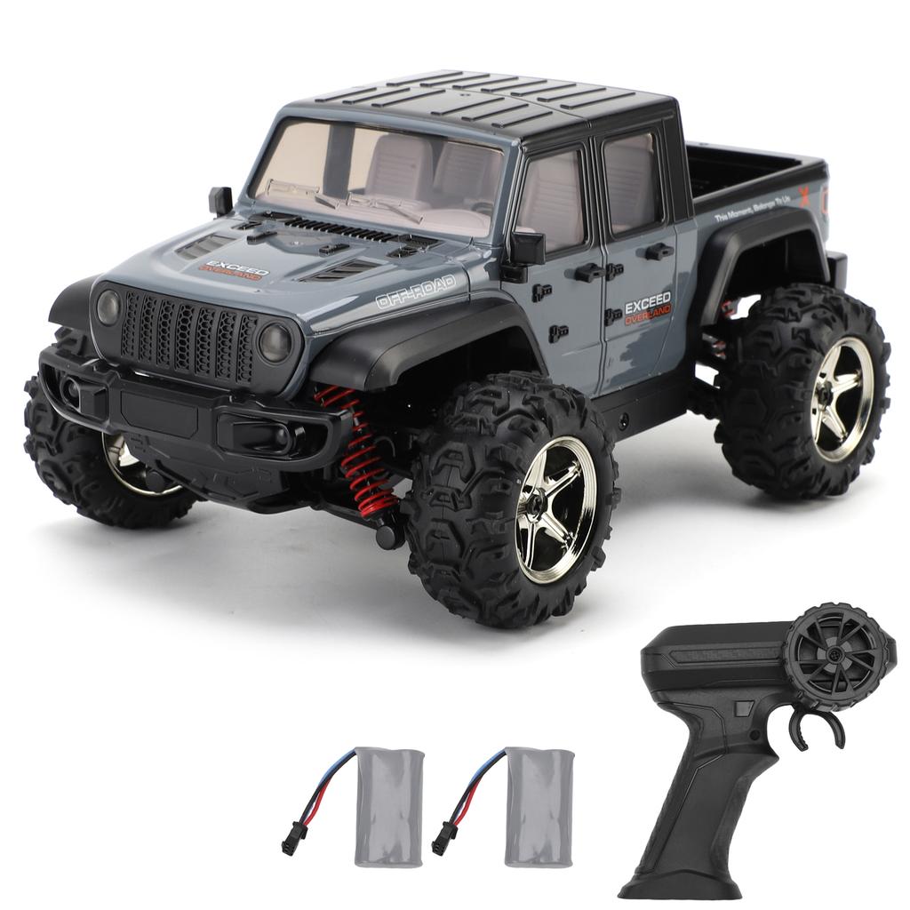 Remote Control Car, 2.4GHz 4WD High Speed 35KPH Crawler Toy, 1:20 Scale Electric Off Road Vehicle with LED Headlights