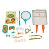 Kids Explorer Kit Safety Multi Functional Folding Outdoor Exploration Set for Beach Family