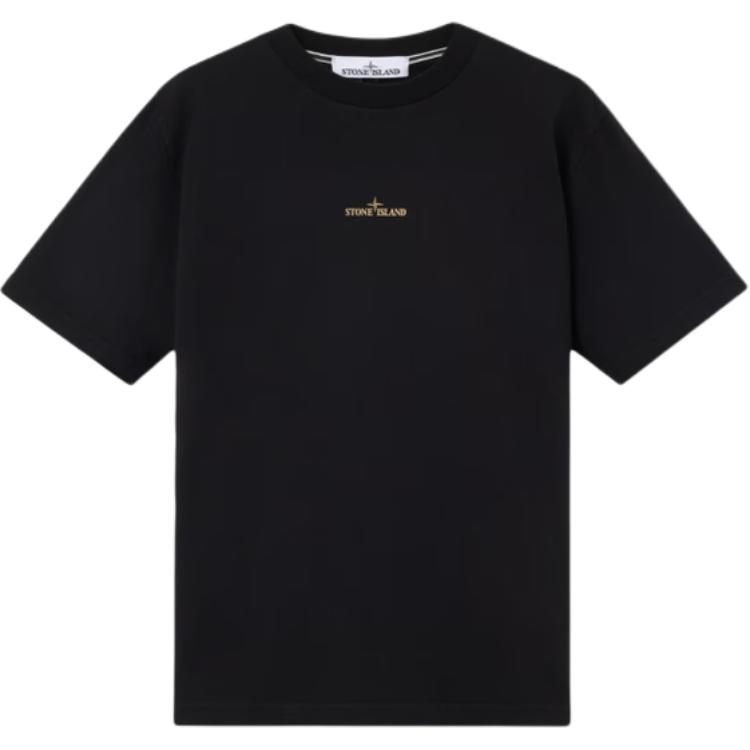 Stone Island logo-embroidered cotton T-shirt K2S152100037S0197V0029-