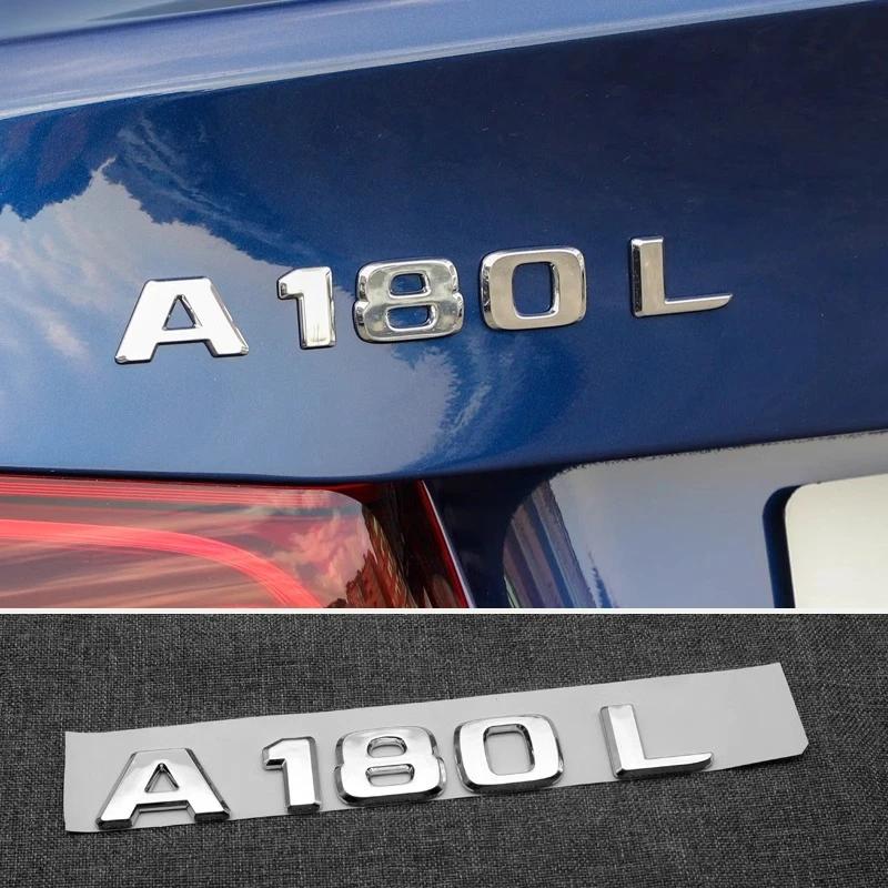 Mercedes Benz A Class W176 W177 3D ABS 4Matic Emblem - Fit A180/A200/A220/A250/A260/A180d/A220d - Rear Trunk Logo Sticker Upgrad ZY3