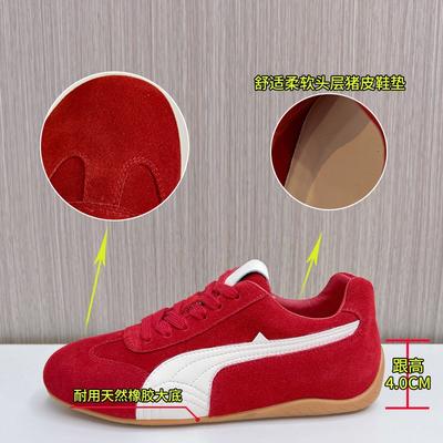 Кожаные женские осенние новые спортивные туфли на плоской подошве женские повседневные низкие женские туфли модные универсальные туфли дети