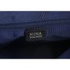 NINA RICCI [Beautiful Condition] Venus Leather Ribbon Tote Bag blackUsed