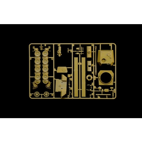 Italeri 1/56 Немецкий танк Sd.Kfz.171 Panther Ausf.A времен Второй мировой войны Пластиковая сборная модель IT25752