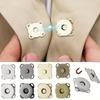 5sets Square Magnetic Snap Fasteners Clasps Button Handbag Purse Wallet Craft Bags Parts Accessories 18mm Pick Color