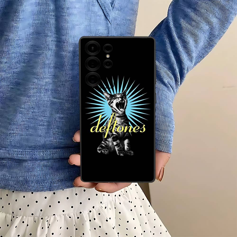 Альтернативный металлический чехол для телефона группы Deftones для Samsung S 24 Fe 25 Ultra Plus 20 Lite 21 30 22 23 24 22 Ultra 5G Fundas
